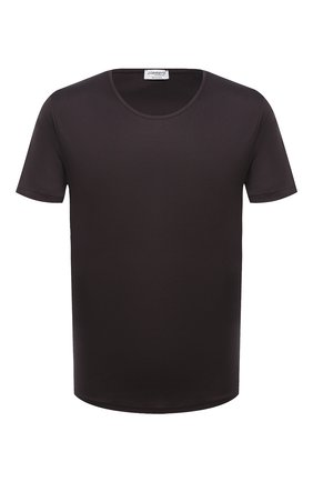 Мужские хлопковая футболка ZIMMERLI темно-серого цвета по цене 13050 руб., арт. 286-1441 | Фото 1 Мужские хлопковая футболка ZIMMERLI темно-серого цвета, арт. 286-1441 | Фото 1