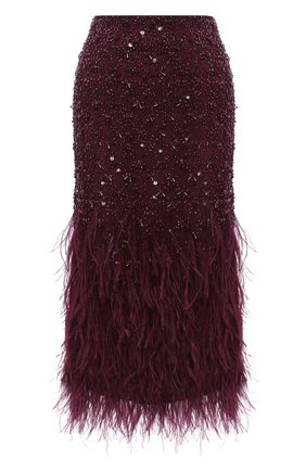 Женская юбка VALENTINO бордового цвета по цене 835500 руб., арт. UB3RA6801ED | Фото 1 Женская юбка VALENTINO бордового цвета, арт. UB3RA6801ED | Фото 1