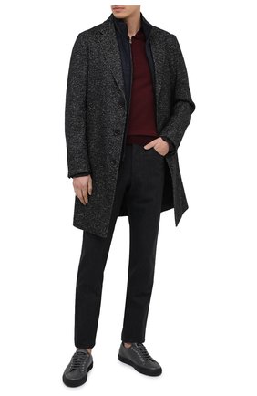 Мужские хлопковые брюки CORNELIANI темно-серого цвета по цене 25950 руб., арт. 864L01-0818506/00 | Фото 2 Мужские хлопковые брюки CORNELIANI темно-серого цвета, арт. 864L01-0818506/00 | Фото 2