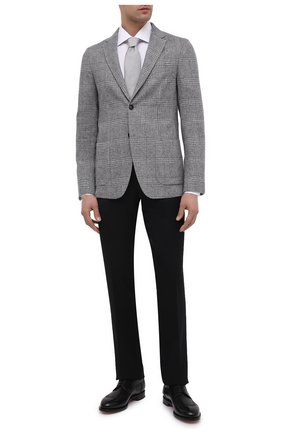 Мужской шерстяные брюки CORNELIANI черного цвета по цене 34000 руб., арт. 865262-0818231/02 | Фото 2 Мужской шерстяные брюки CORNELIANI черного цвета, арт. 865262-0818231/02 | Фото 2