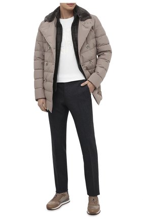 Мужская хлопковый лонгслив CORNELIANI белого цвета по цене 16150 руб., арт. 86G588-0825005/00 | Фото 2 Мужская хлопковый лонгслив CORNELIANI белого цвета, арт. 86G588-0825005/00 | Фото 2