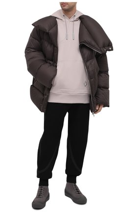 Мужской хлопковое худи A-COLD-WALL* бежевого цвета по цене 42700 руб., арт. ACWMW024 | Фото 2 Мужской хлопковое худи A-COLD-WALL* бежевого цвета, арт. ACWMW024 | Фото 2