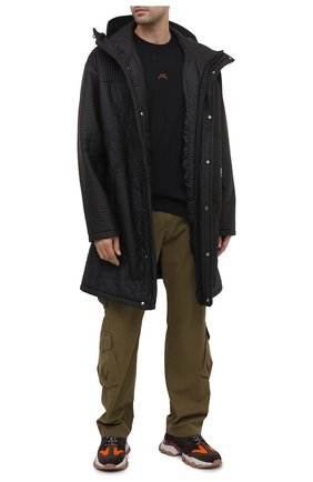 Мужская хлопковая футболка A-COLD-WALL* черного цвета по цене 17200 руб., арт. ACWMTS017E | Фото 2 Мужская хлопковая футболка A-COLD-WALL* черного цвета, арт. ACWMTS017E | Фото 2 (Длина (для топов): Стандартные; Рукава: Короткие; Материал внешний: Хлопок; Принт: Без принта; Мужское Кросс-КТ: Футболка-одежда)