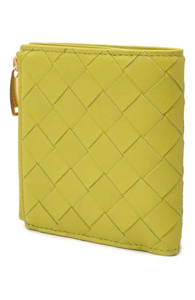 Женские кожаное портмоне BOTTEGA VENETA светло-зеленого цвета по цене 42350 руб., арт. 600270/VCPP3 | Фото 2 Женские кожаное портмоне BOTTEGA VENETA светло-зеленого цвета, арт. 600270/VCPP3 | Фото 2