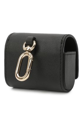 Мужской чехол для airpods pro FURLA черного цвета по цене 6500 руб., арт. WR00012/E35000 | Фото 2 Мужской чехол для airpods pro FURLA черного цвета, арт. WR00012/E35000 | Фото 2