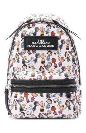 Женский рюкзак the backpack medium peanuts x marc jacobs MARC JACOBS (THE) белого цвета по цене 27050 руб., арт. M0016563 | Фото 1 Женский рюкзак the backpack medium peanuts x marc jacobs MARC JACOBS (THE) белого цвета, арт. M0016563 | Фото 1