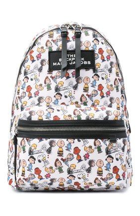 Женский рюкзак the backpack large peanuts x marc jacobs MARC JACOBS (THE) белого цвета по цене 29400 руб., арт. M0016562 | Фото 1 Женский рюкзак the backpack large peanuts x marc jacobs MARC JACOBS (THE) белого цвета, арт. M0016562 | Фото 1