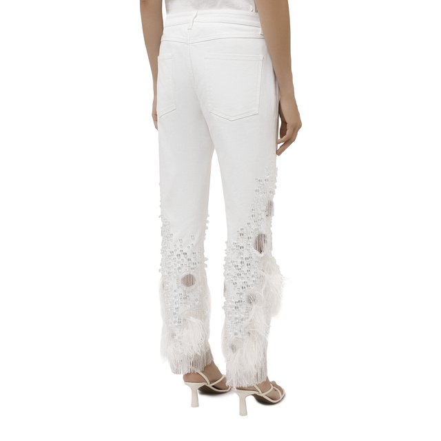 фото Джинсы с отделкой burberry