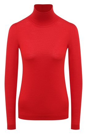 Женская шерстяная водолазка REDVALENTINO красного цвета по цене 39750 руб., арт. UR0KC02A/545 | Фото 1 Женская шерстяная водолазка REDVALENTINO красного цвета, арт. UR0KC02A/545 | Фото 1