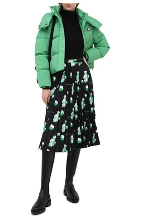 Женский пуховая куртка OFF-WHITE зеленого цвета по цене 130500 руб., арт. 0WEA213E20FAB0015501 | Фото 2 Женский пуховая куртка OFF-WHITE зеленого цвета, арт. 0WEA213E20FAB0015501 | Фото 2
