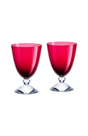 Мужского набор из 2-х бокалов на низкой ножке vega BACCARAT красного цвета по цене 46200 руб., арт. 2 812 265 | Фото 1 Мужского набор из 2-х бокалов на низкой ножке vega BACCARAT красного цвета, арт. 2 812 265 | Фото 1