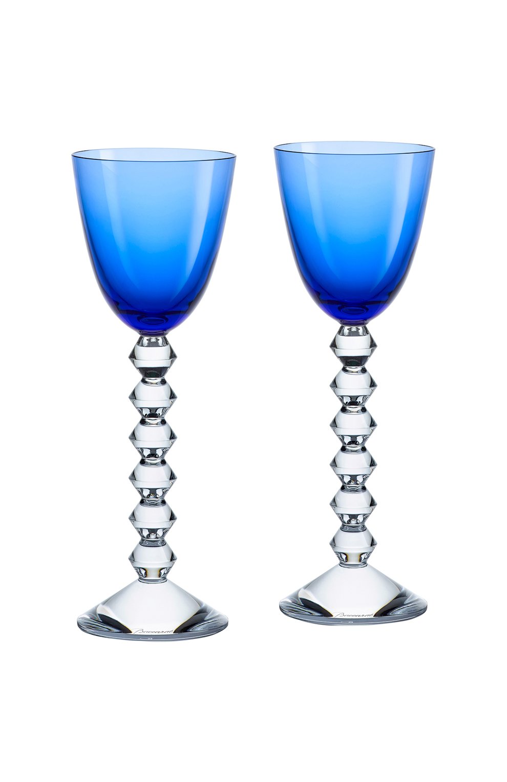 Мужского набор из 2-х бокалов vin du rhin vega BACCARAT голубого цвета, арт. 2 812 267 | Фото 1