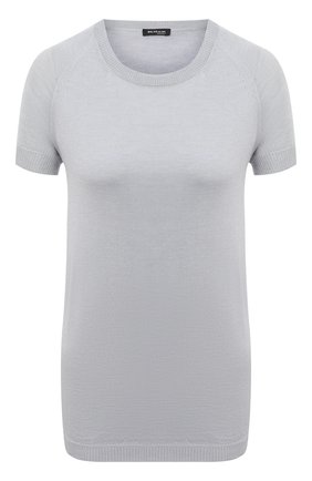 Женская топ из кашемира и шелка KITON серого цвета по цене 77150 руб., арт. D50708013 | Фото 1 Женская топ из кашемира и шелка KITON серого цвета, арт. D50708013 | Фото 1