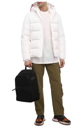 Мужской текстильный рюкзак gimont MONCLER черного цвета по цене 74200 руб., арт. F2-09A-5A702-00-02SLD | Фото 2 Мужской текстильный рюкзак gimont MONCLER черного цвета, арт. F2-09A-5A702-00-02SLD | Фото 2 (Материал: Текстиль; Ремень/цепочка: На ремешке)