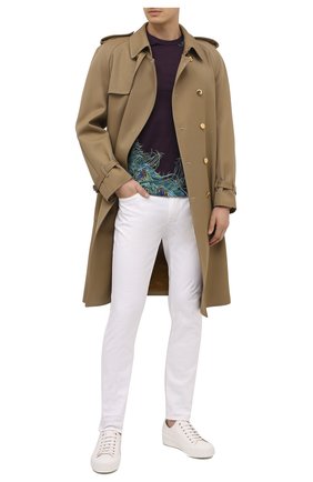 Мужская хлопковая футболка DOLCE & GABBANA фиолетового цвета по цене 47250 руб., арт. G8MH3T/FI75Z | Фото 2 Мужская хлопковая футболка DOLCE & GABBANA фиолетового цвета, арт. G8MH3T/FI75Z | Фото 2 (Рукава: Короткие; Материал внешний: Хлопок; Длина (для топов): Стандартные; Стили: Кэжуэл; Мужское Кросс-КТ: Футболка-одежда)