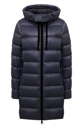 Женский пуховик MONCLER темно-синего цвета по цене 101400 руб., арт. F2-093-1B200-00-53052 | Фото 1 Женский пуховик MONCLER темно-синего цвета, арт. F2-093-1B200-00-53052 | Фото 1