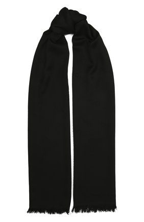 Мужские шарф из шерсти и шелка MONCLER черного цвета по цене 35400 руб., арт. F2-093-3C714-00-A0149 | Фото 1 Мужские шарф из шерсти и шелка MONCLER черного цвета, арт. F2-093-3C714-00-A0149 | Фото 1