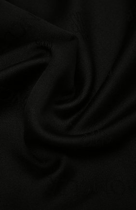 Мужские шарф из шерсти и шелка MONCLER черного цвета по цене 35400 руб., арт. F2-093-3C714-00-A0149 | Фото 2 Мужские шарф из шерсти и шелка MONCLER черного цвета, арт. F2-093-3C714-00-A0149 | Фото 2