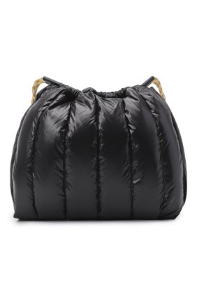 Женский рюкзак seashell MONCLER черного цвета, арт. F2-09B-5A501-10-02SK8 | Фото 1 (Размер: large; Материал: Текстиль; Стили: Кэжуэл)