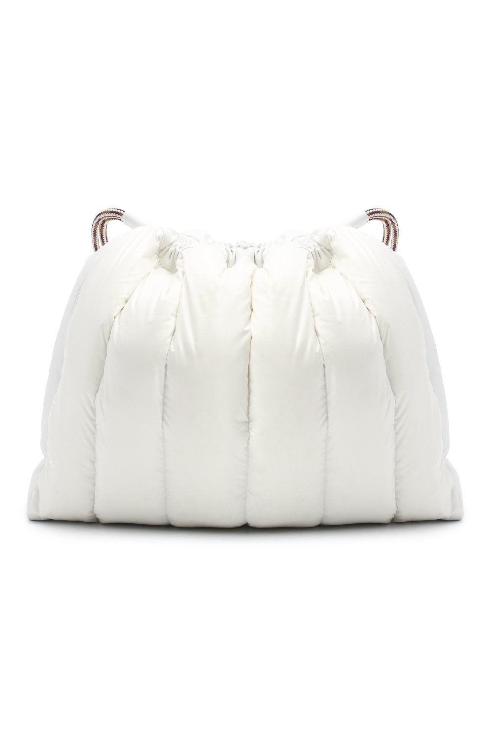 Женский рюкзак seashell MONCLER белого цвета, арт. F2-09B-5A501-10-02SK9 | Фото 1 (Материал: Текстиль; Стили: Кэжуэл; Размер: large)