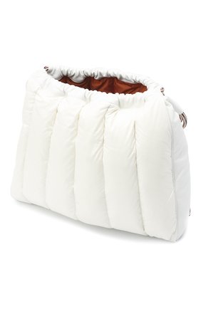 Женский рюкзак seashell MONCLER белого цвета, арт. F2-09B-5A501-10-02SK9 | Фото 4 (Материал: Текстиль; Стили: Кэжуэл; Размер: large)