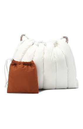 Женский рюкзак seashell MONCLER белого цвета по цене 0 руб., арт. F2-09B-5A501-10-02SK9 | Фото 5 Женский рюкзак seashell MONCLER белого цвета, арт. F2-09B-5A501-10-02SK9 | Фото 5 (Материал: Текстиль; Стили: Кэжуэл; Размер: large)