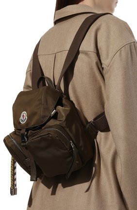 Женский рюкзак dauphine small MONCLER хаки цвета по цене 71200 руб., арт. F2-09B-5A701-00-02SJK | Фото 2 Женский рюкзак dauphine small MONCLER хаки цвета, арт. F2-09B-5A701-00-02SJK | Фото 2