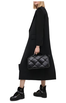 Женские кожаные ботинки valentino garavani trekkgirl VALENTINO черного цвета по цене 96550 руб., арт. UW2S0Y97/KVN | Фото 2 Женские кожаные ботинки valentino garavani trekkgirl VALENTINO черного цвета, арт. UW2S0Y97/KVN | Фото 2