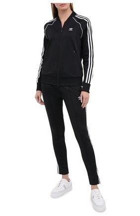 Женский толстовка ADIDAS ORIGINALS черного цвета по цене 6200 руб., арт. GD2374 | Фото 2 Женский толстовка ADIDAS ORIGINALS черного цвета, арт. GD2374 | Фото 2
