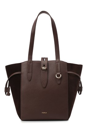 Женский сумка-тоут furla net FURLA коричневого цвета по цене 30500 руб., арт. BZT0FUA/A.0011 | Фото 1 Женский сумка-тоут furla net FURLA коричневого цвета, арт. BZT0FUA/A.0011 | Фото 1