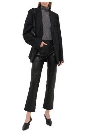 Женская водолазка ISABEL MARANT серебряного цвета по цене 28300 руб., арт. TS0768-20A034I/W0YELA | Фото 2 Женская водолазка ISABEL MARANT серебряного цвета, арт. TS0768-20A034I/W0YELA | Фото 2