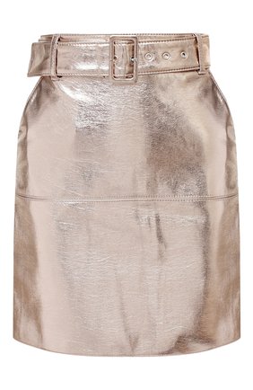 Женская юбка из вискозы MSGM серебряного цвета по цене 29950 руб., арт. 2941MDD17 207684 | Фото 1 Женская юбка из вискозы MSGM серебряного цвета, арт. 2941MDD17 207684 | Фото 1