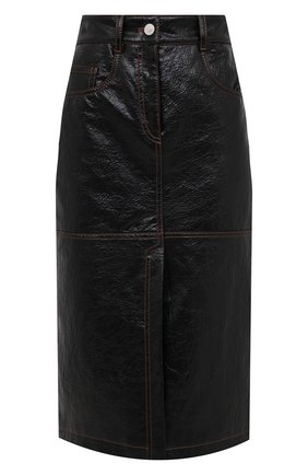 Женская юбка MSGM черного цвета по цене 32800 руб., арт. 2941MDD22 207670 | Фото 1 Женская юбка MSGM черного цвета, арт. 2941MDD22 207670 | Фото 1