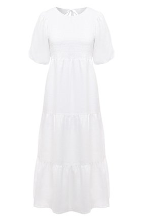 Женское льняное платье FAITHFULL THE BRAND белого цвета по цене 39200 руб., арт. FF1576-WHT | Фото 1 Женское льняное платье FAITHFULL THE BRAND белого цвета, арт. FF1576-WHT | Фото 1
