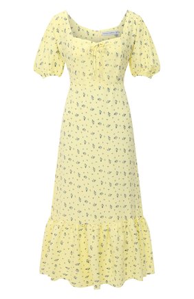 Женское платье из вискозы FAITHFULL THE BRAND желтого цвета по цене 29600 руб., арт. FF1567-LSF | Фото 1 Женское платье из вискозы FAITHFULL THE BRAND желтого цвета, арт. FF1567-LSF | Фото 1