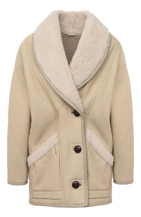 Женская дубленка ISABEL MARANT бежевого цвета по цене 294000 руб., арт. MA0685-20A001I/AUDRINA | Фото 1 Женская дубленка ISABEL MARANT бежевого цвета, арт. MA0685-20A001I/AUDRINA | Фото 1