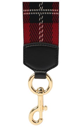 Женские ремень для сумки tartan webbing MARC JACOBS (THE) красного цвета по цене 9330 руб., арт. M0015670 | Фото 2 Женские ремень для сумки tartan webbing MARC JACOBS (THE) красного цвета, арт. M0015670 | Фото 2