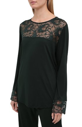 Женская пижама ZIMMERLI темно-зеленого цвета по цене 28950 руб., арт. 762-4144 | Фото 2 Женская пижама ZIMMERLI темно-зеленого цвета, арт. 762-4144 | Фото 2
