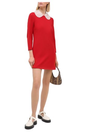 Женское платье REDVALENTINO красного цвета по цене 52900 руб., арт. UR0VAV85/0VM | Фото 2 Женское платье REDVALENTINO красного цвета, арт. UR0VAV85/0VM | Фото 2