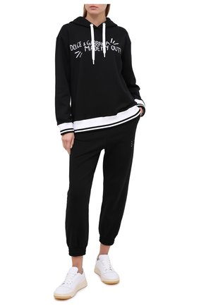 Женский хлопковое худи DOLCE & GABBANA черного цвета по цене 65050 руб., арт. F9I51Z/G7XHX | Фото 2 Женский хлопковое худи DOLCE & GABBANA черного цвета, арт. F9I51Z/G7XHX | Фото 2