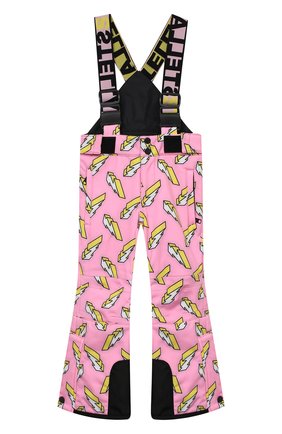 Детского утепленные брюки STELLA MCCARTNEY розового цвета по цене 15750 руб., арт. 601248/SPK84 | Фото 1 Детского утепленные брюки STELLA MCCARTNEY розового цвета, арт. 601248/SPK84 | Фото 1