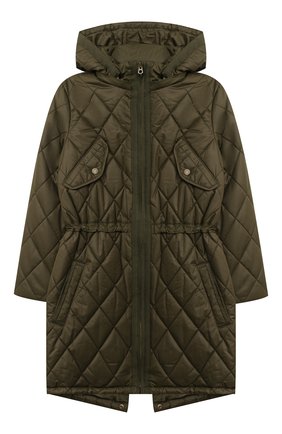 Детское стеганое пальто POLO RALPH LAUREN хаки цвета по цене 16150 руб., арт. 313795694 | Фото 1 Детское стеганое пальто POLO RALPH LAUREN хаки цвета, арт. 313795694 | Фото 1