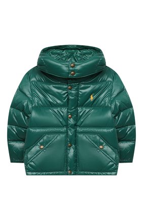 Детский пуховая парка POLO RALPH LAUREN зеленого цвета по цене 16150 руб., арт. 322795538 | Фото 1 Детский пуховая парка POLO RALPH LAUREN зеленого цвета, арт. 322795538 | Фото 1