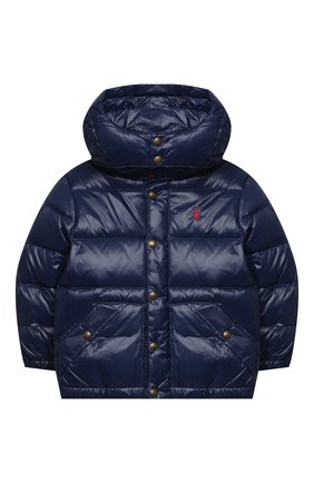 Детский пуховая куртка POLO RALPH LAUREN темно-синего цвета по цене 17900 руб., арт. 323795538 | Фото 1 Детский пуховая куртка POLO RALPH LAUREN темно-синего цвета, арт. 323795538 | Фото 1