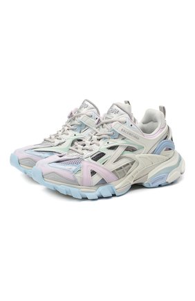 Женские текстильные кроссовки track.2 BALENCIAGA голубого цвета по цене 84300 руб., арт. 568615/W2GN3 | Фото 1 Женские текстильные кроссовки track.2 BALENCIAGA голубого цвета, арт. 568615/W2GN3 | Фото 1