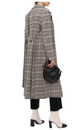 Женские кожаные ботильоны TOD’S черно-белого цвета по цене 71500 руб., арт. XXW83C0DE400NX | Фото 2 Женские кожаные ботильоны TOD’S черно-белого цвета, арт. XXW83C0DE400NX | Фото 2