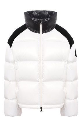 Женский пуховая куртка MONCLER белого цвета по цене 88000 руб., арт. F2-093-1A52B-00-C0232 | Фото 1 Женский пуховая куртка MONCLER белого цвета, арт. F2-093-1A52B-00-C0232 | Фото 1