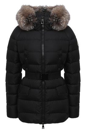 Женский пуховая куртка MONCLER черного цвета по цене 147000 руб., арт. F2-093-1B540-02-C0059 | Фото 1 Женский пуховая куртка MONCLER черного цвета, арт. F2-093-1B540-02-C0059 | Фото 1