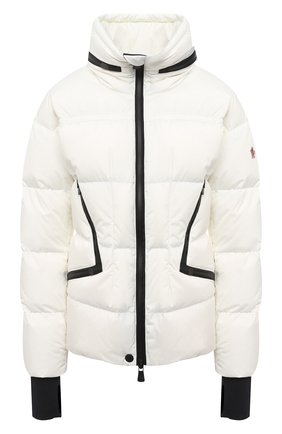 Женский пуховая куртка MONCLER белого цвета по цене 111700 руб., арт. F2-098-1A526-00-5399E | Фото 1 Женский пуховая куртка MONCLER белого цвета, арт. F2-098-1A526-00-5399E | Фото 1