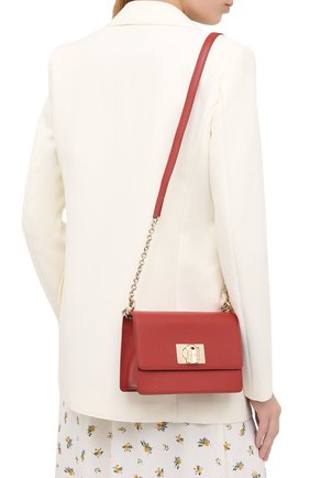 Женская сумка furla 1927 mini FURLA красного цвета по цене 23750 руб., арт. BAFKACO/ARE000 | Фото 2 Женская сумка furla 1927 mini FURLA красного цвета, арт. BAFKACO/ARE000 | Фото 2